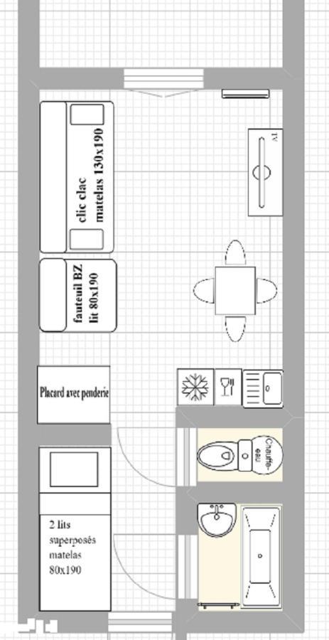 Studio 2 Alpes, Proche Lac Buissonniere, Menage Inclus, Balcon, Parking Les Deux Alpes Exterior foto